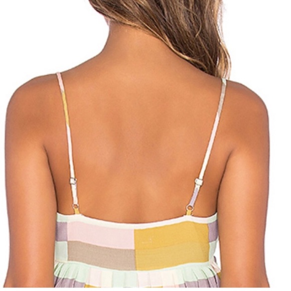 Mara Hoffman Sage Flag Stripe Crop Top XS - Picture 2 of 5